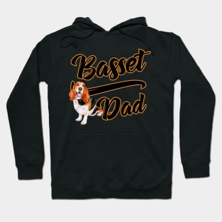 Basset Hound Dad Hoodie